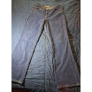 Levi's 512 Women's Sz 16M Medium Perfectly Slimming Boot Cut Jeans Denim Blue